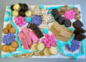 Colorful Cupcake Board